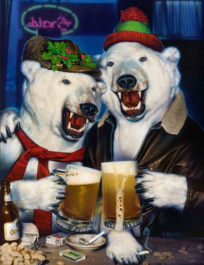 Drinking Bears