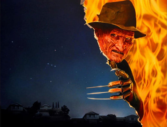 “Freddie” Original Horror Film Illustration by Stan Watts