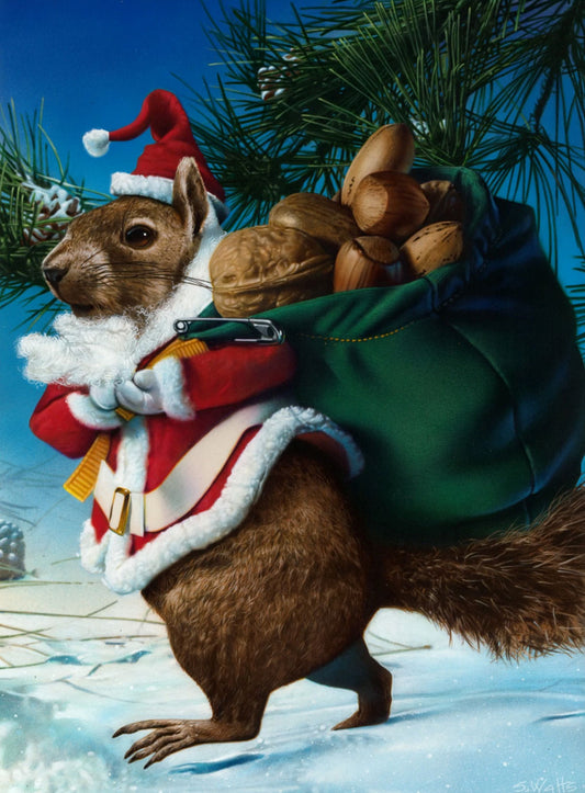 Santa Squirrel